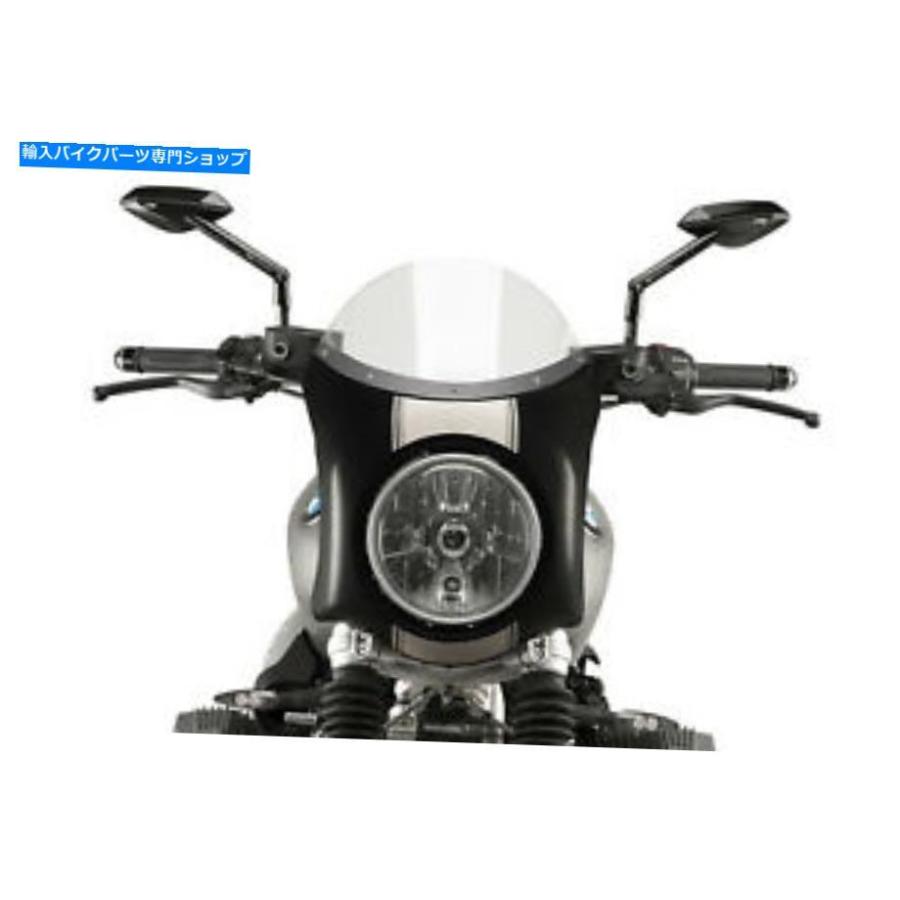 カーボン BMW R 9のためのPuig Windshieldの半分のためのセミフィーリング16-20クリア - カーボン PUIG WINDSHIELD SEMIFAIRING FOR BMW R NINE T SCR