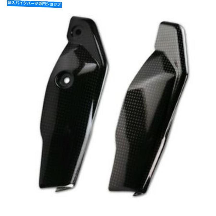 カーボン 新しいDucati Hypermotardカーボン繊維フォークレッグガード＃96985608b NEW Ducati HYPERMOTARD Carbon Fiber Fork Leg Guards #96985608B
