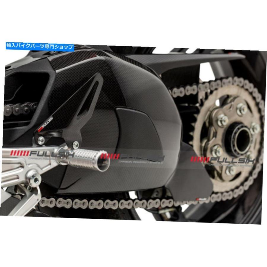 カーボン フルシックスカーボンカバースイングアームドゥカティパニグレv4 / s FullSix Carbon Cover Swingarm Ducati Panigale V4/S