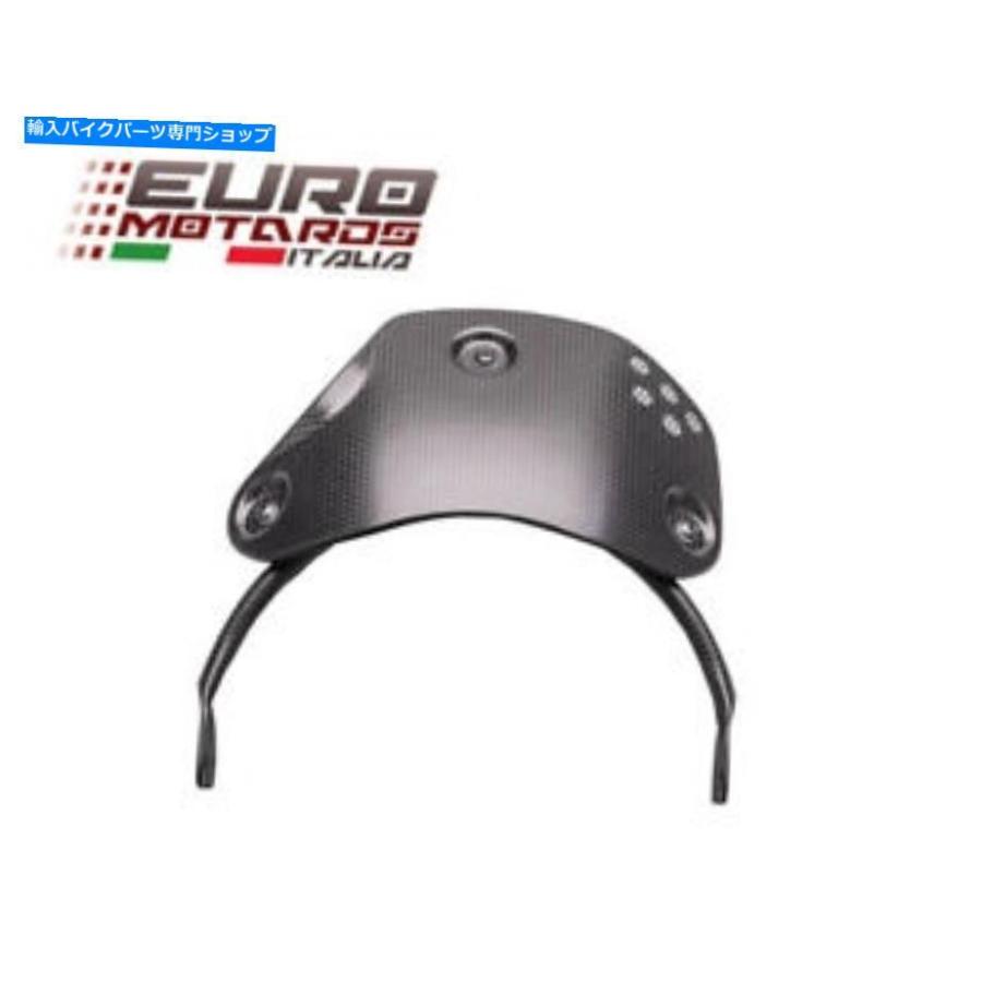 カーボン Ducati Scrambler 400 800 2015-21のためのCNCレーシングカーボンファイバーのWindShieldマット CNC Racing Carbon Fiber Windshield Matt F