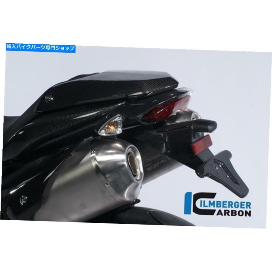 カーボン Ilmbergerカーボン繊維テールティディ番号プレート勝利トリプル1050 2011-15 Ilmberger Carbon Fibre Tail Tidy Number Plate Triumph Speed