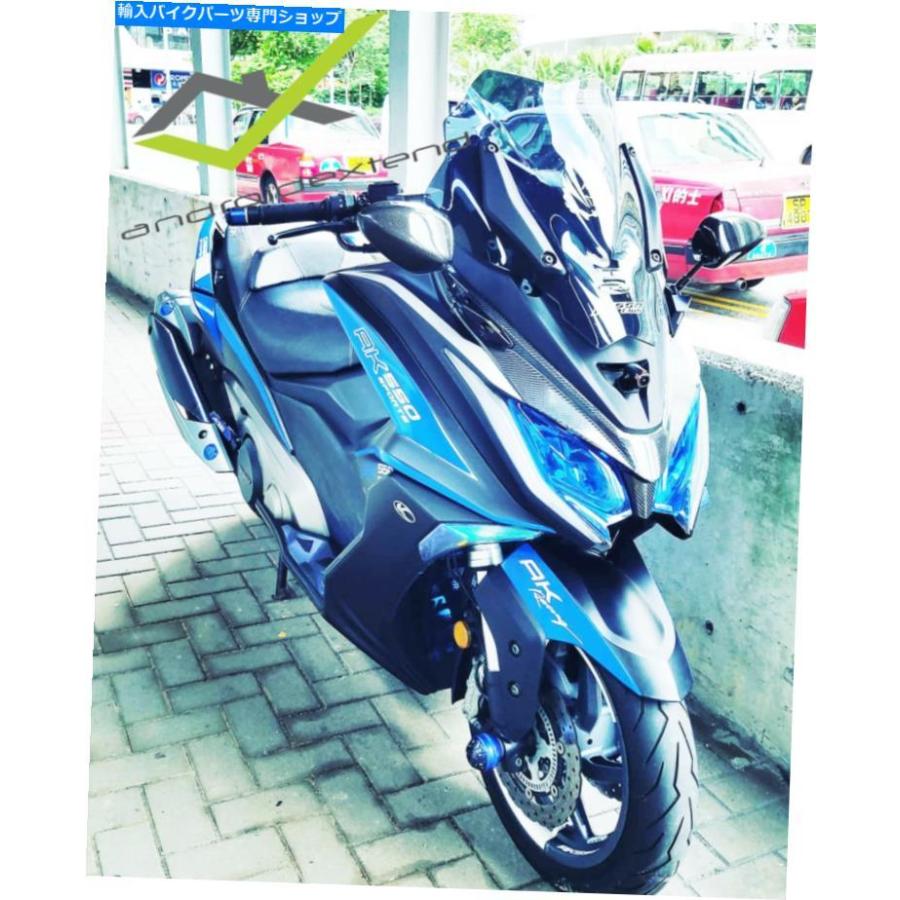 カーボン キムコAK550 GOWOKSS FRENT REALカーボンミラー KYMCO AK550 GOWORKS FRONT REAL CARBON MIRRORS