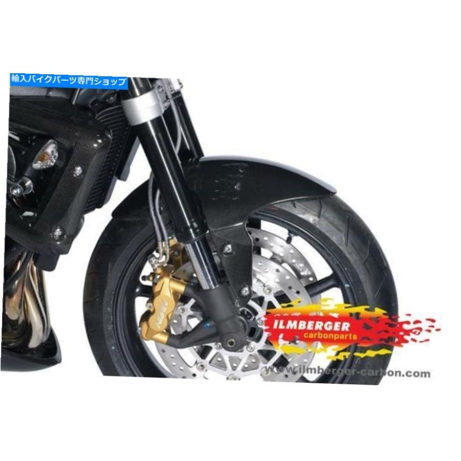 カーボン IlmbergerカーボンファイバーフロントマッドガードフェンダーBMW R1200R 2006-2010 Ilmberger Carbon Fibre Front Mudguard Fender BMW R120の画像