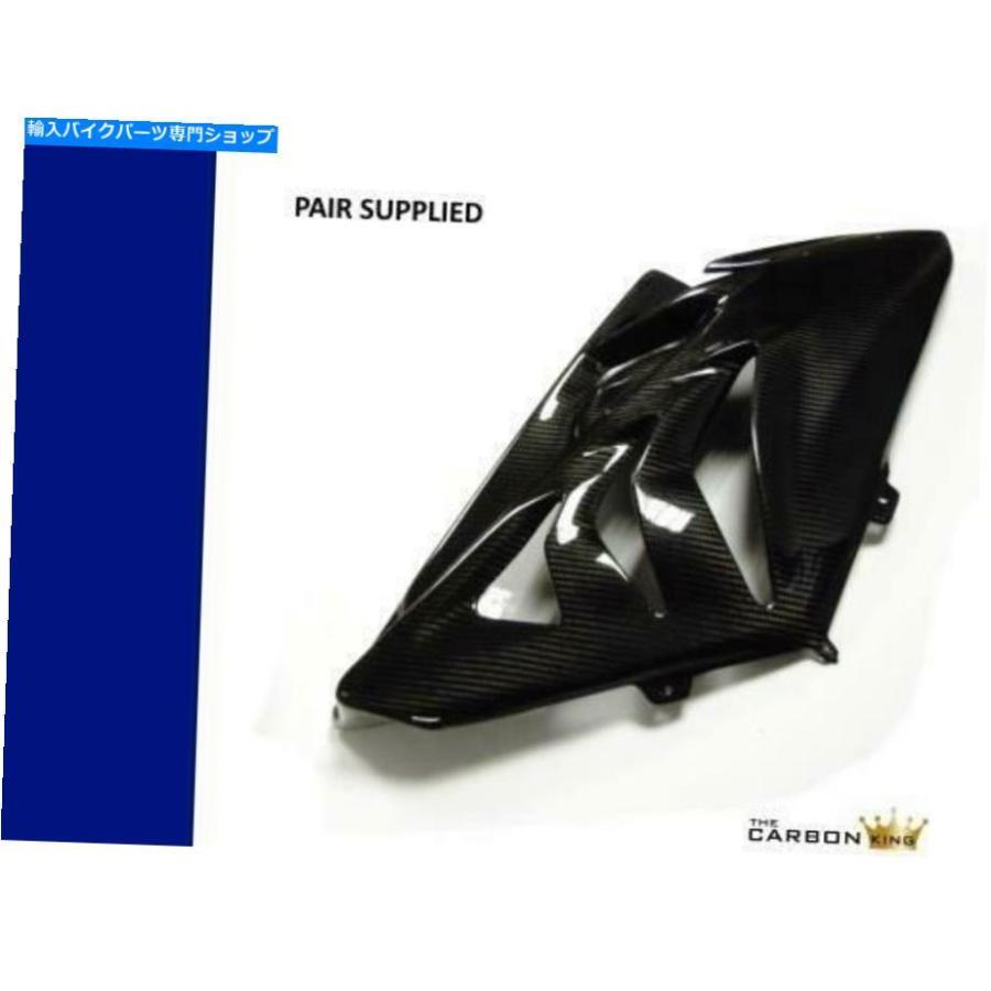 カーボン BMW S1000RR 2009-2011カーボンレースサイドフェアリングパネル（ペア）光沢ツイルウィーブ BMW S1000RR 2009-2011 CARBON RACE SIDE FAIRIN