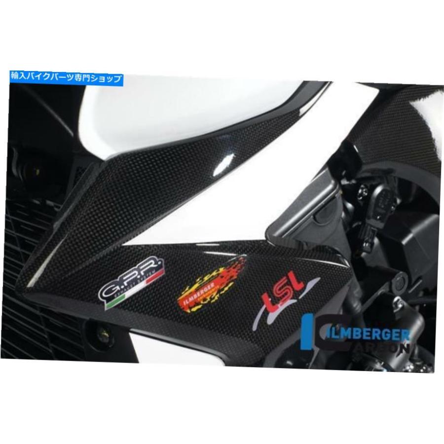 カーボン IlmbergerカーボンファイバーラジエーターカバーパネルプロテクターホンダCB1000R 2008-2017 Ilmberger Carbon Fibre Radiator Covers Panel