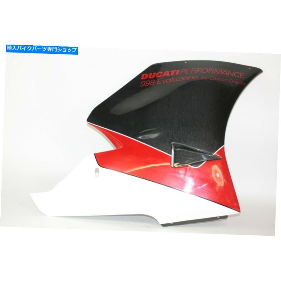 カーボン Ducati 998 Evoluzioneのためのフェアリングサイド右カーボンドゥダッティパフォーマンス Fairing Side Right Carbon Ducati Performance Fo