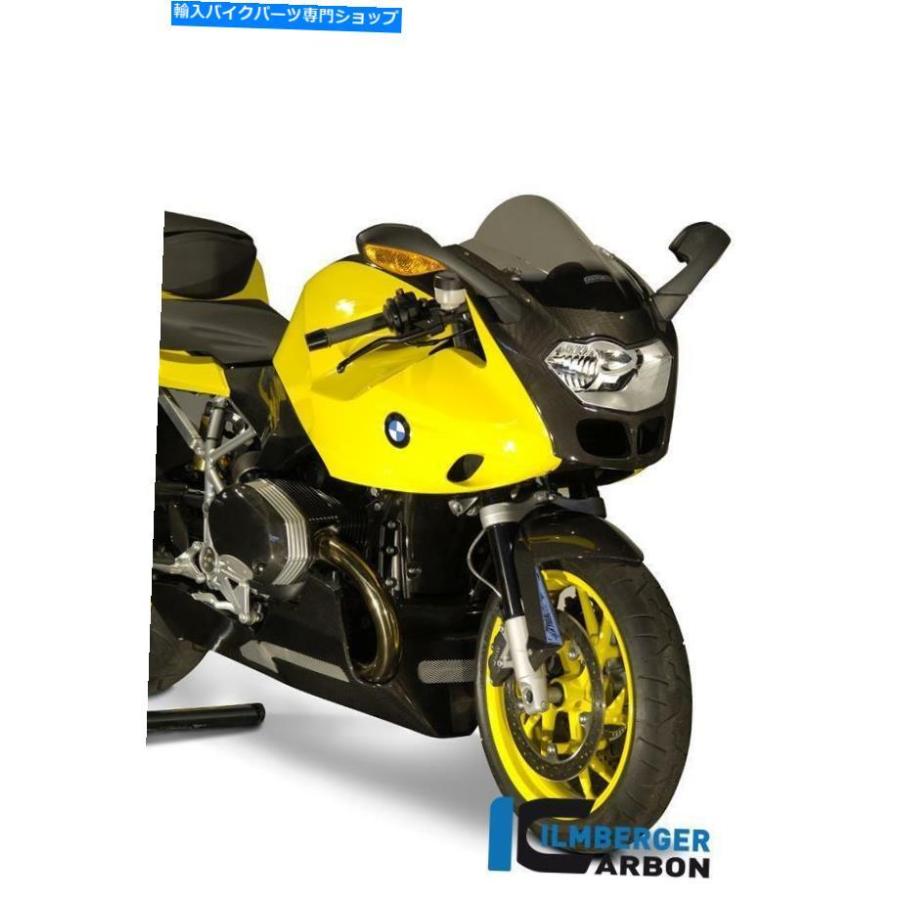 カーボン Ilmberger光沢カーボンファイバーフロントフェンダーマッドガードBMW R1200 S 2008 Ilmberger GLOSS Carbon Fibre Front Fender Mudguard BMの画像
