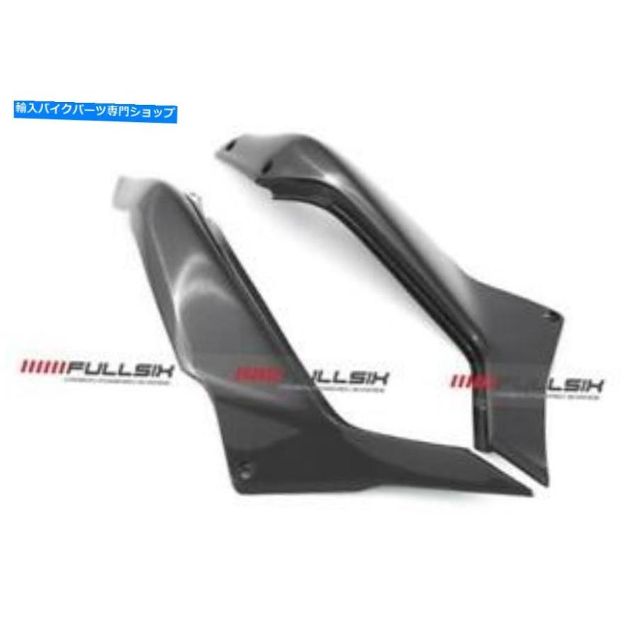 カーボン FULLSIX DUCATI MULTISTRADA 1200カーボンファイバーリアシートサイドパネル10-14 - 光沢 Fullsix Ducati Multistrada 1200 Carbon Fibre Re