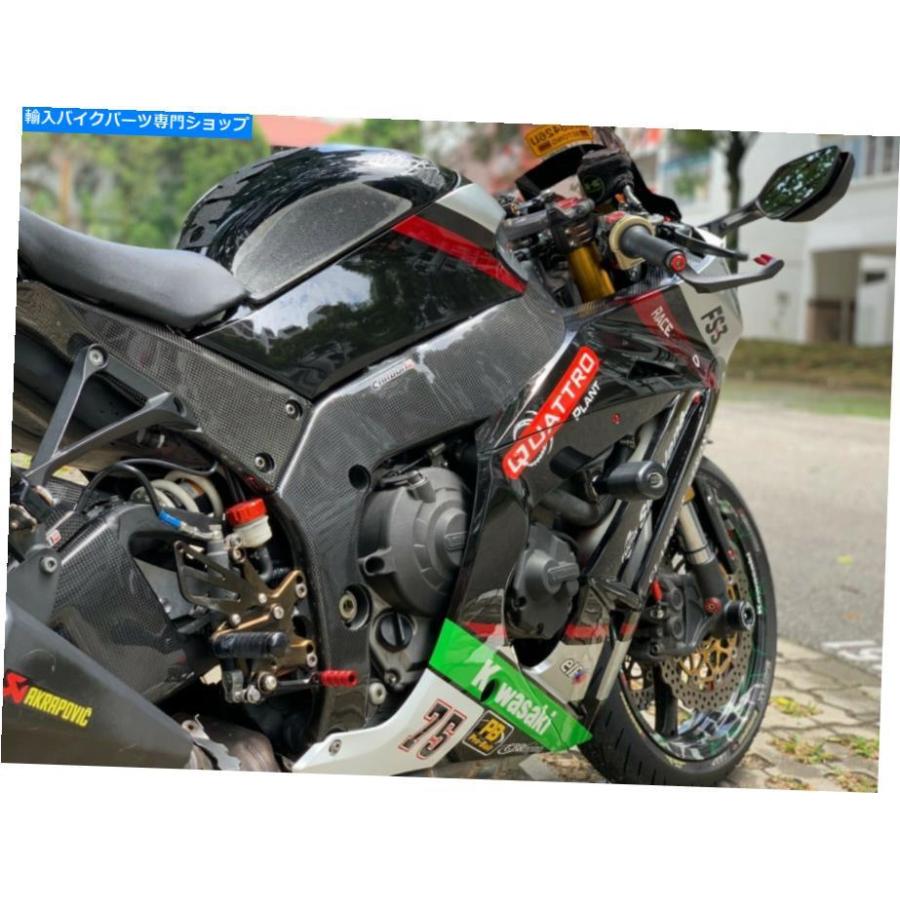 専用ページ Kawasaki ZX-10R 11-22年 カーボンサブフレームカバー 左右
