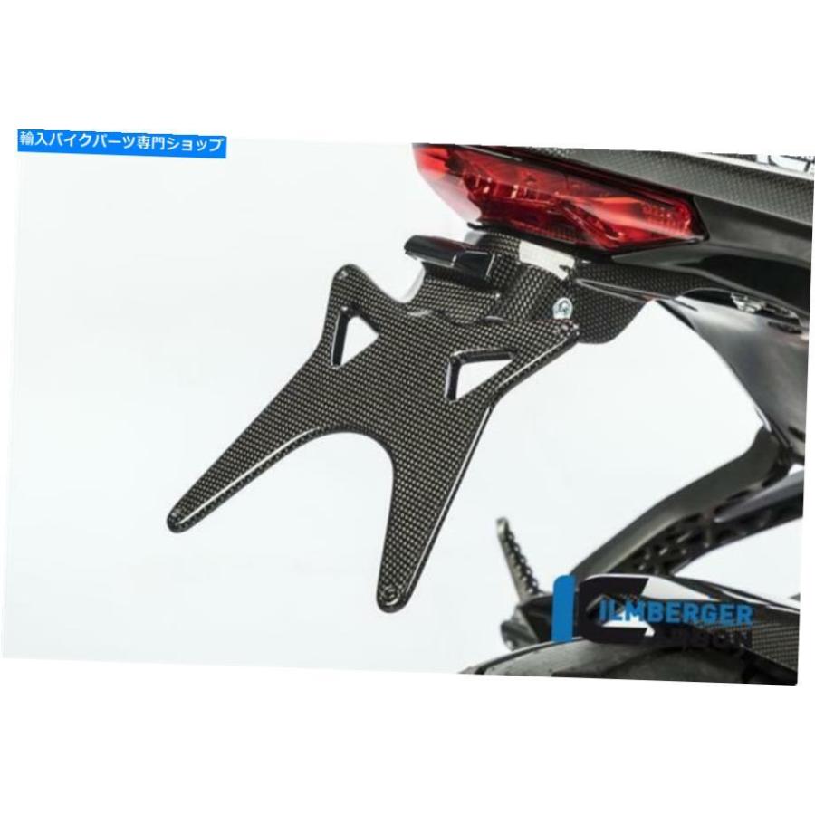 カーボン ilmberger光沢のある炭素数プレートホルダーショートドゥカティスーパースポーツ939 S 2017 Ilmberger GLOSS Carbon Number Plate Holder Sh