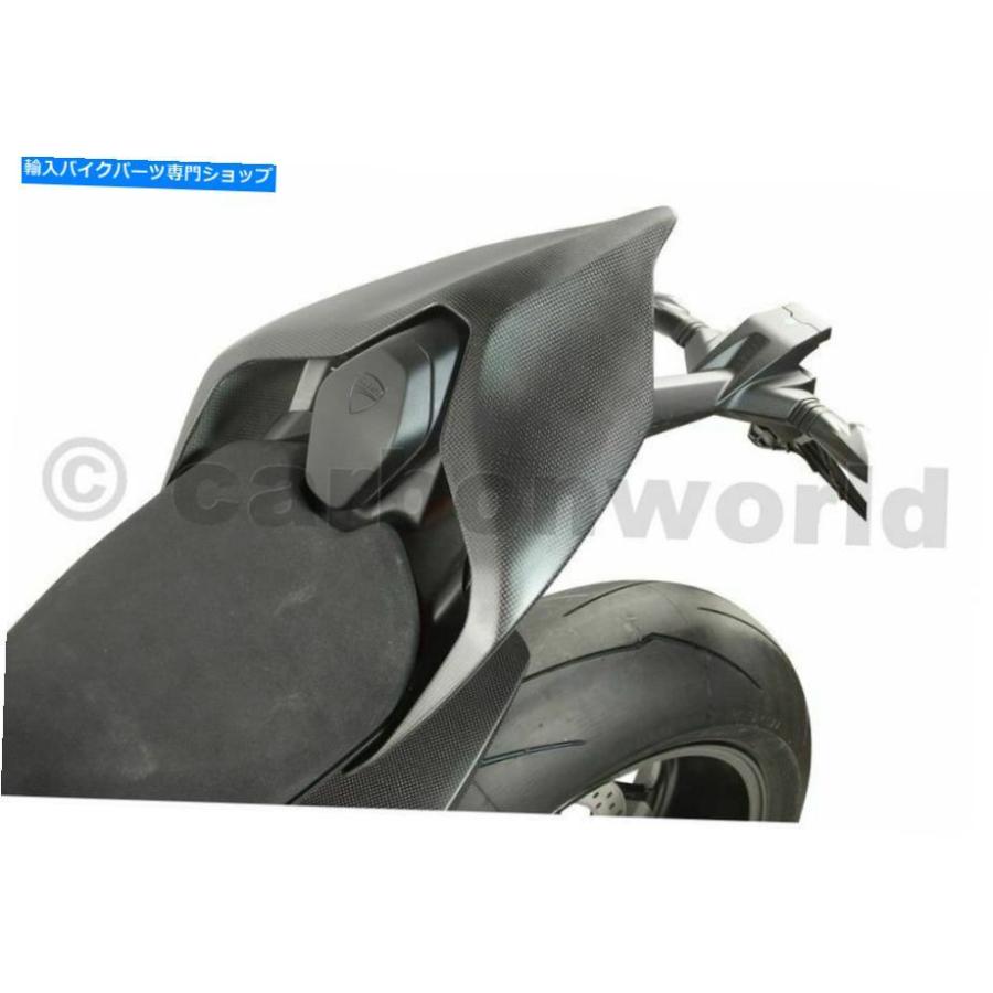 カーボン 010DPV4SMカーボンワールドシートカバーカーボンドゥカティパニゲールV4 010DPV4SM Carbonworld seat cover carbon Ducati Panigale V4の画像