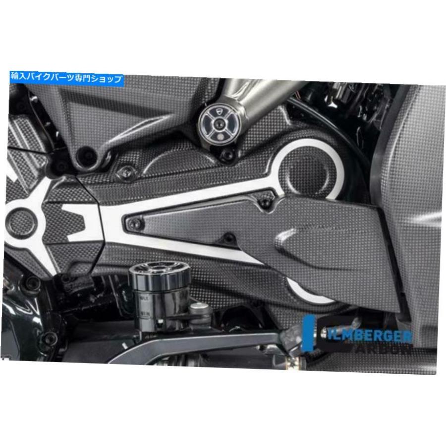 カーボン IlmbergerマットカーボンファイバーエアインテークアウトレットカバードゥカティXDiavel 2019 Ilmberger MATT Carbon Fibre Air intake Outlの画像