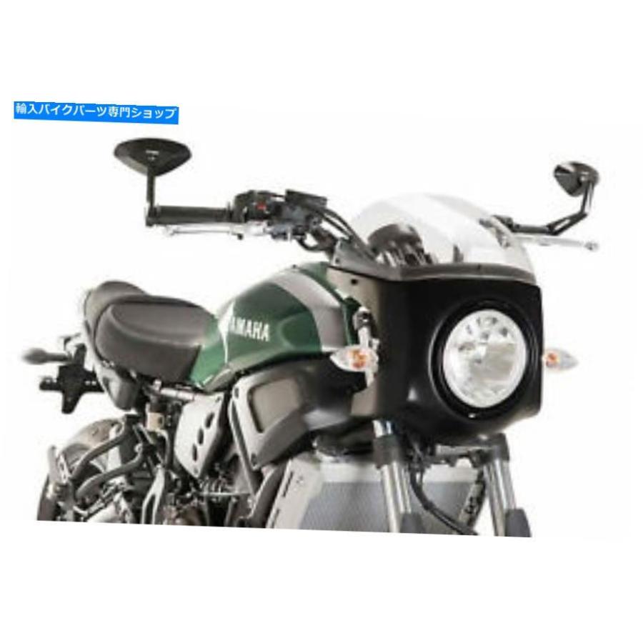 カーボン ヤマハXSR 700 2020透明/カーボンに対応したPUIGのセミングスクリーン PUIG SEMIFAIRING SCREEN COMPATIBLE FOR YAMAHA XSR 700 2020 TRANSP