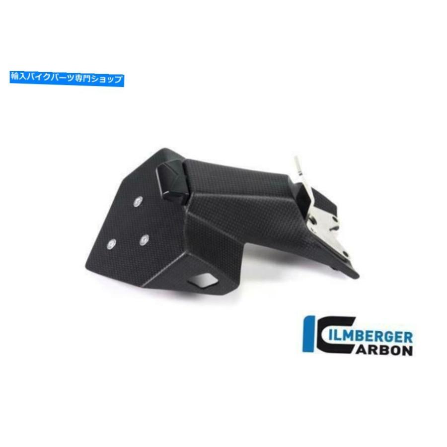 カーボン Ilmbergerマットカーボンファイバーナンバープレートホルダーショートドゥカチパニゲールv4 2020 Ilmberger MATT Carbon Fibre Number Plateの画像