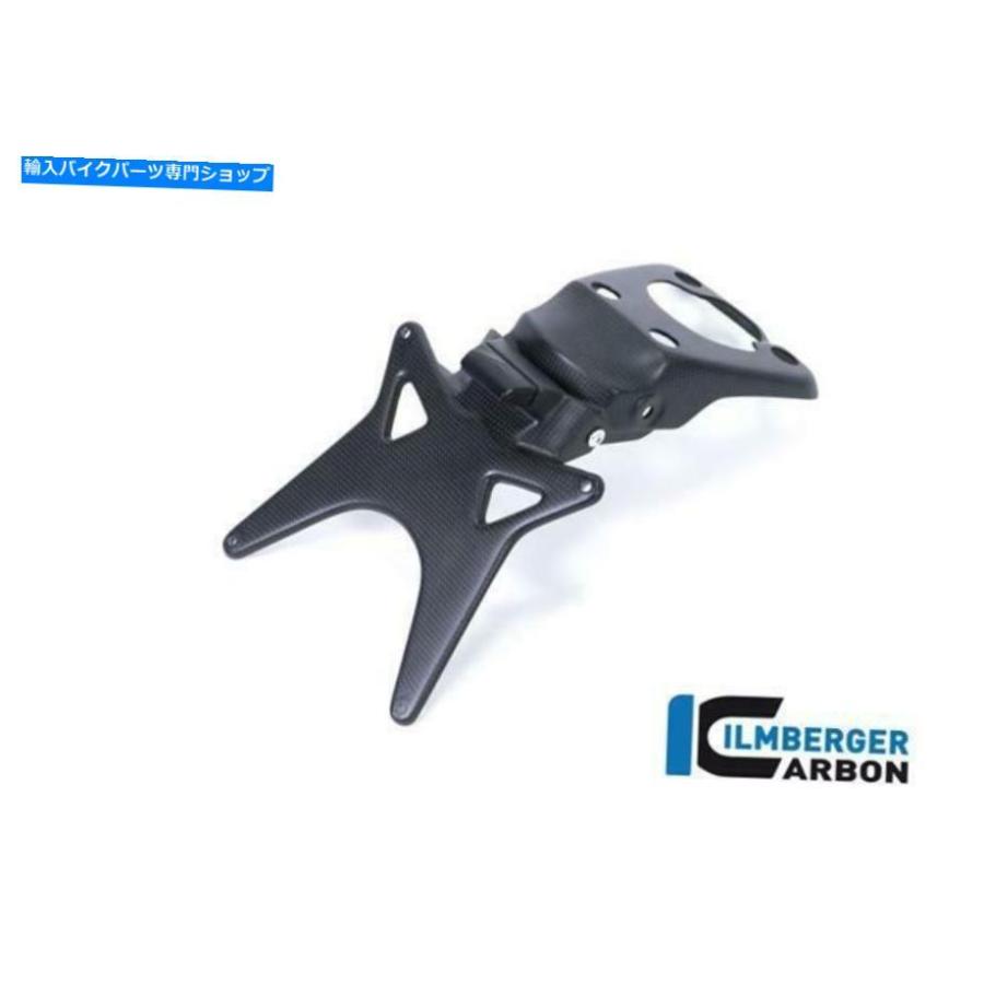 カーボン Ilmbergerマットカーボンファイバーナンバープレートホルダードゥカティスーパースポーツ939 2020 Ilmberger MATT Carbon Fibre number Platの画像