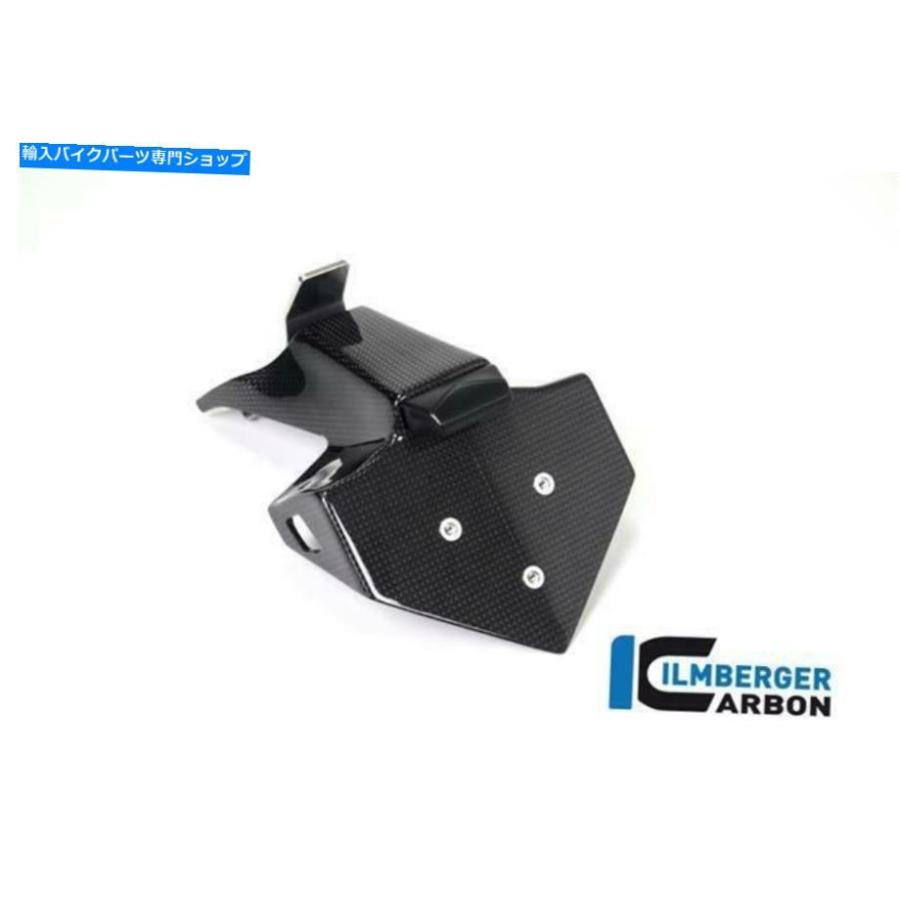 カーボン Ilmberger光沢カーボン繊維ナンバープレートホルダーショートドゥカチパニゲールv4 2018 Ilmberger GLOSS Carbon Fibre Number Plate Holder