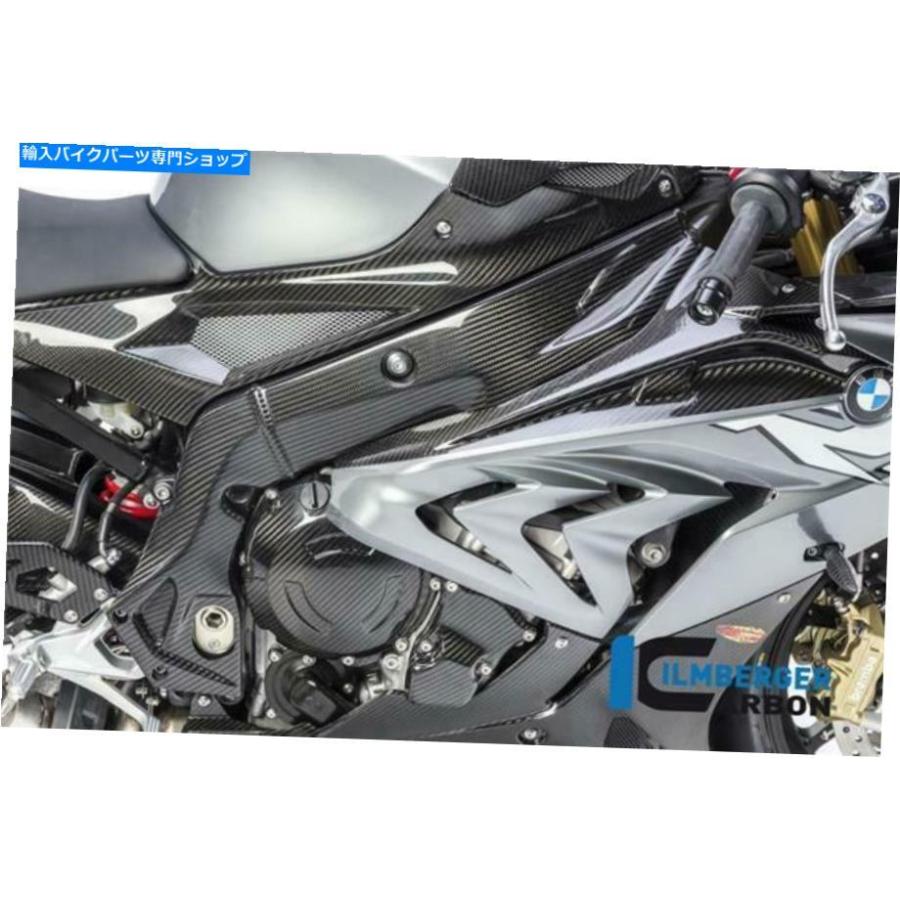 カーボン Ilmberger光沢のある炭素繊維の上部フェアリングサイドパネルL＆RペアBMW S1000RR 2017 Ilmberger GLOSS Carbon Fibre Upper Fairing Side Pの画像