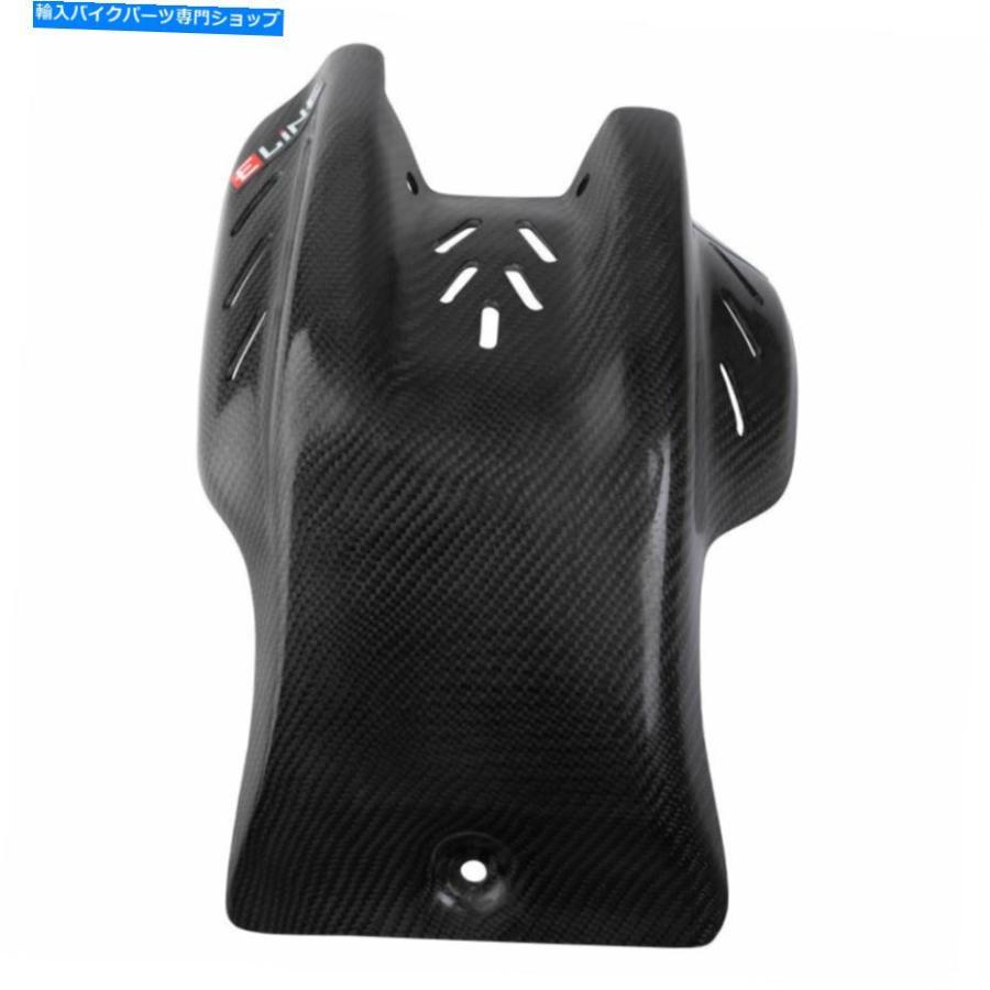 カーボン eラインカーボンファイバースキッドプレート E Line Carbon Fiber Skid Plate