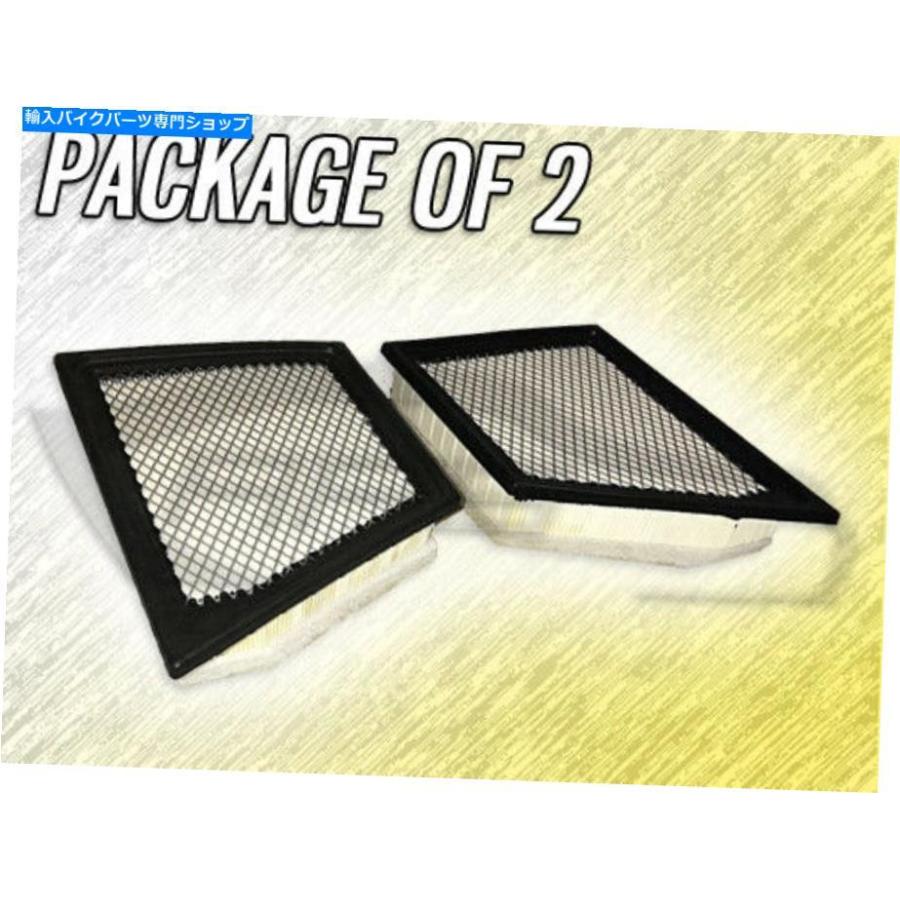 エアフィルター 2016-2019 Cadillac CT6 -3.0Lのみ - 2つのパッケージのためのエアフィルターAF1356＆AF1357 AIR FILTER AF1356 \u0026 AF1357 FOR 2016-20