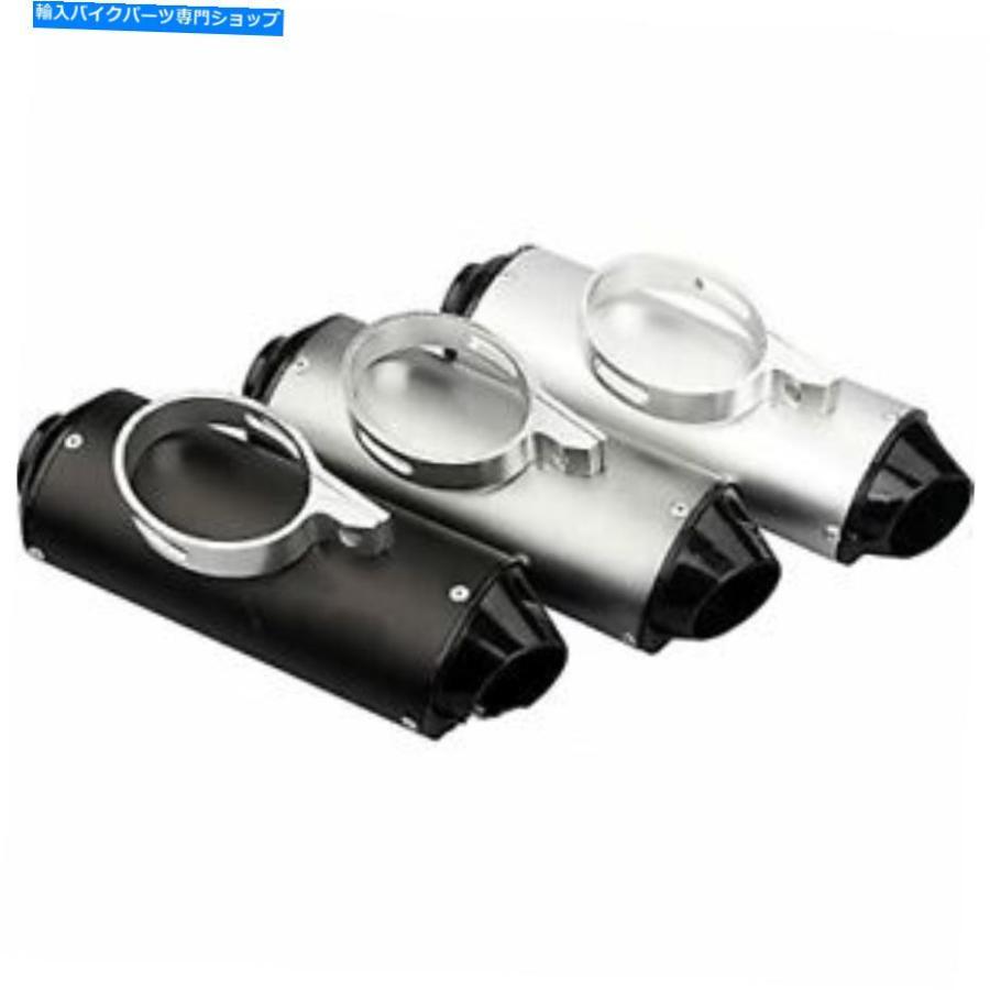 サイレンサー Chanoc 28mmの排気マフラーパイプ50cc 90cc 110cc 125cc Dirt Bi ... Chanoc 28mm Exhaust Muffler Pipe with Clamp for 50cc 90cc 110c