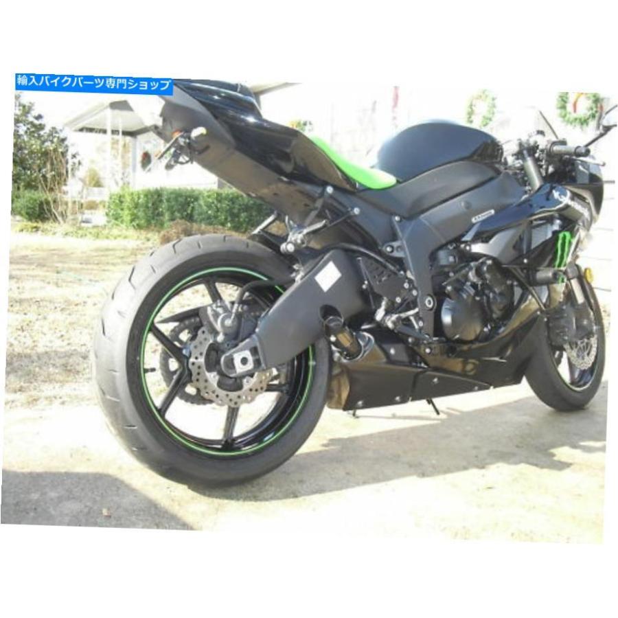 Kawasaki Ninja ZX-6R フルチタン製GP70-Rスリップオンサイレンサー