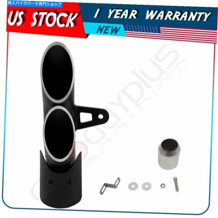 サイレンサー ユニバーサル38mm-51mmアウトレットオートバイの排気マフラーチップテールスリップ Universal 38mm-51mm Outlet Motorcycle Exhaust Muf