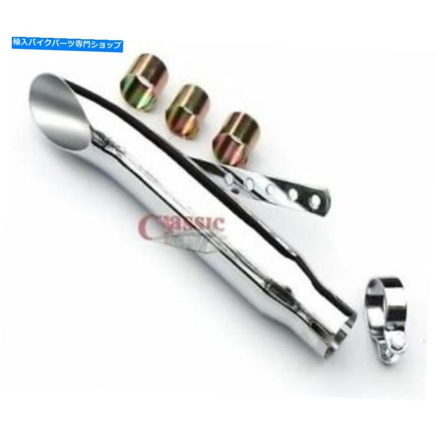 サイレンサー 16 \"クラシックなオートバイに最適なスレンサーが理想的です 16\" Turnout Silencer Ideal For Classic Motorcycles