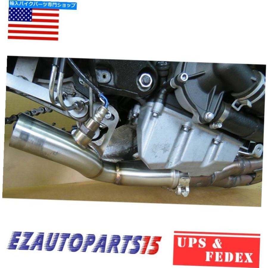 サイレンサー 排気ガスえり巻きyミッドパイプリンクレースデカットエリミネーター06-18 09ヤマハYZF R6 Exhaust Muffler Y Mid Pipe Link Race Decat elim マフラー-車、バイク、自転車-インナーサイレンサー