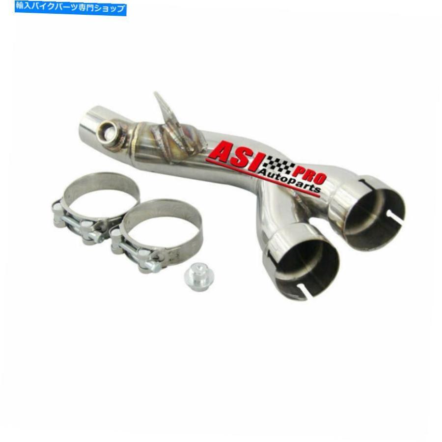 サイレンサー ヤマハR6 yzf-r6 2006-2017 2015排気ガスえり巻き真っただ中y導管エリミネーター Fit Yamaha R6 YZF-R6 2006-2017 2015 Exhaust Muffler Middl インナーサイレンサー-マフラー