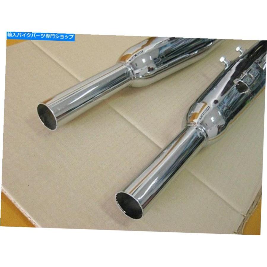 サイレンサー カンブーCB250 CB350円パララー「クローサギ」1チェア＃BI3449＃ - オリジナルのタイトルを表示 ホンダ CB250 CB350 排気マフラー \"クロの画像
