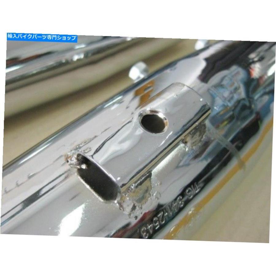 サイレンサー カンブーCB250 CB350円パララー「クローサギ」1チェア＃BI3449＃ - オリジナルのタイトルを表示 ホンダ CB250 CB350 排気マフラー \"クロの画像