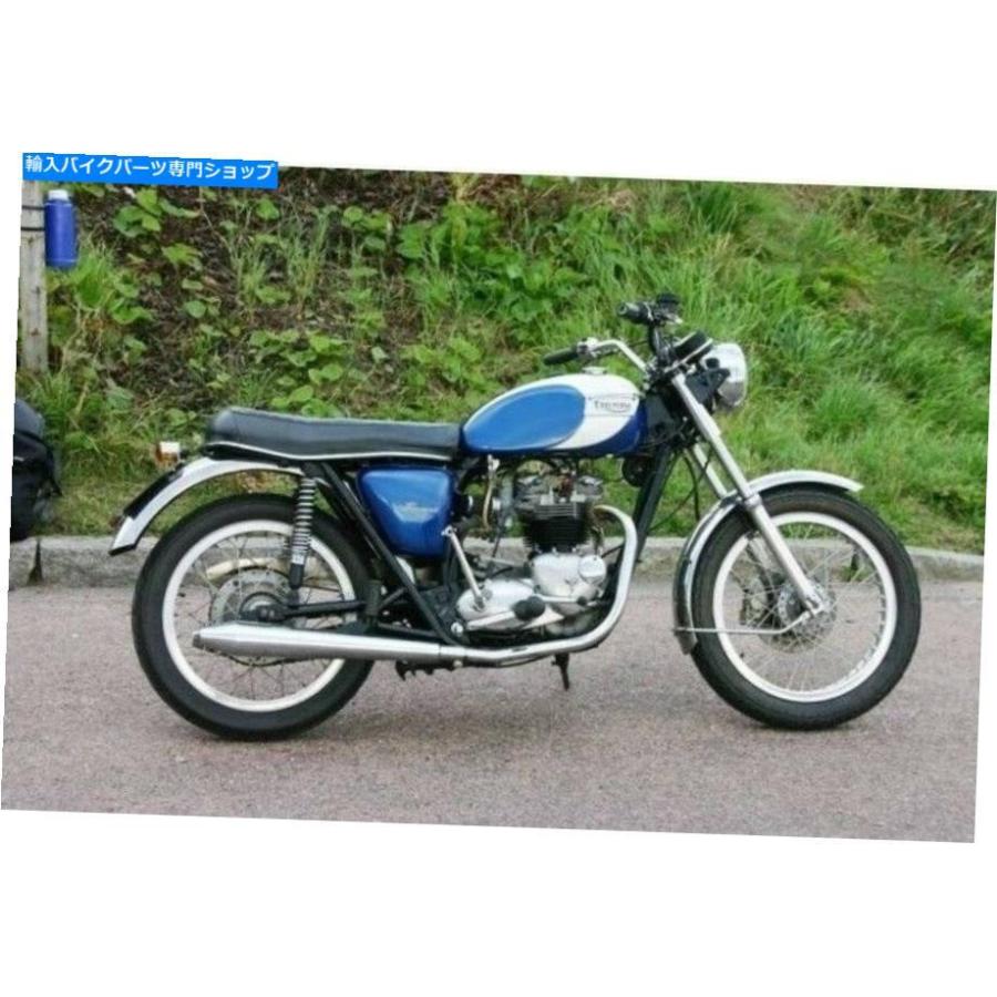 サイレンサー Triumph Cafe Racer Pea Shooterの排気パイプ - オリジナルのタイトルを表示 TRIUMPH CAFE RACER PEA SHOOTER EXHAUST PIPES マフラー