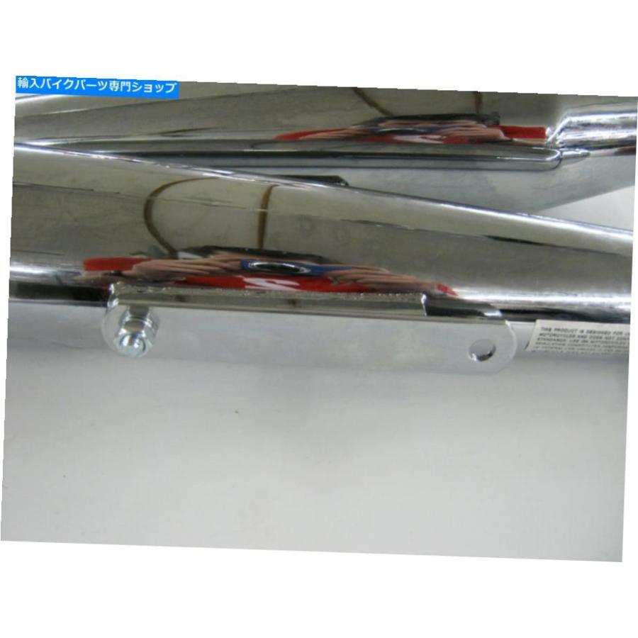 サイレンサー Triumph Cafe Racer Pea Shooterの排気パイプ - オリジナルのタイトルを表示 TRIUMPH CAFE RACER PEA SHOOTER EXHAUST PIPES マフラーの画像