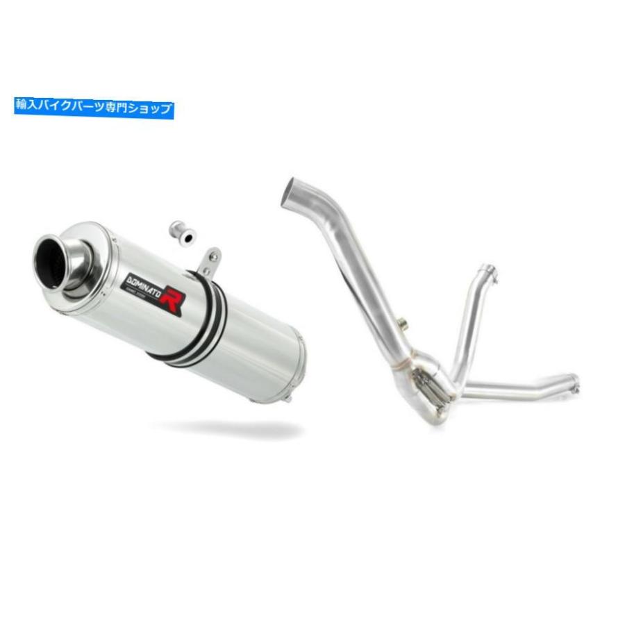 サイレンサー 排気サイレンサーマフラードミネーターラウンドスズキDL 650 V-STROM 07-14 + DBキラー Exhaust silencer muffler DOMINATOR ROUND SUZUの画像