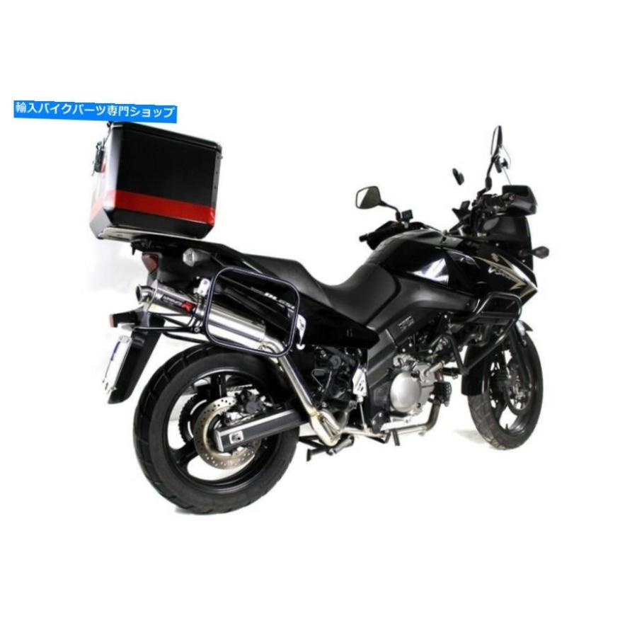 サイレンサー 排気サイレンサーマフラードミネーターラウンドスズキDL 650 V-STROM 07-14 + DBキラー Exhaust silencer muffler DOMINATOR ROUND SUZUの画像