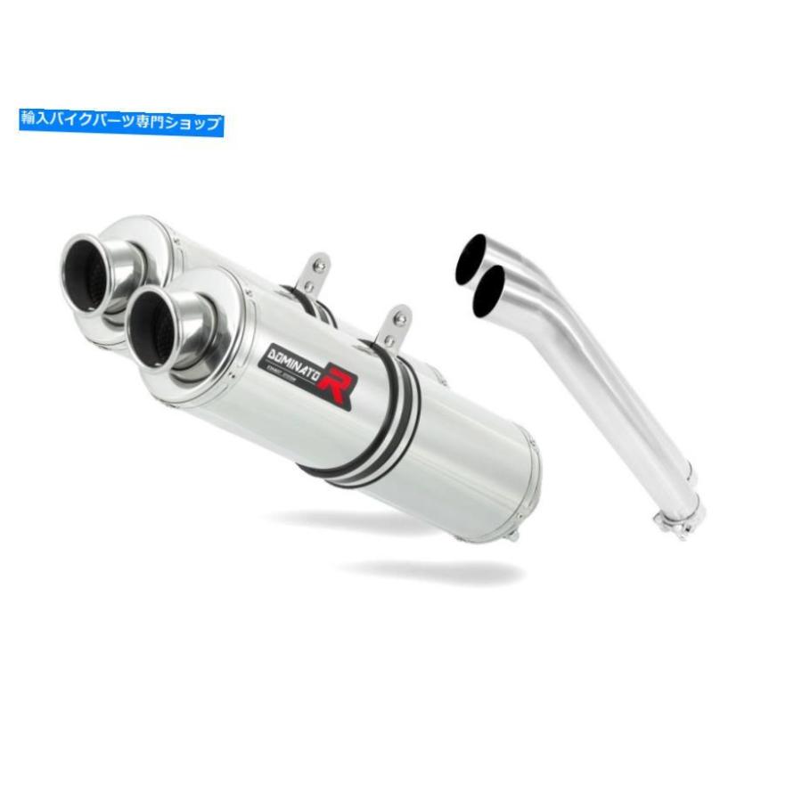 サイレンサー 排気サイレンサーマフラードミネーターラウンドDL 1000 V-STROM 02-11 + DBキラー Exhaust silencer muffler DOMINATOR ROUND DL 1000 V