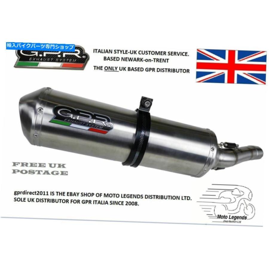 サイレンサー Benelli BN 302排気。 GPR 2015-17によるGPR Satinox Roadの法的スリップオン BENELLI BN 302 EXHAUST. GPR SATINOX ROAD LEGAL SLIP-ON