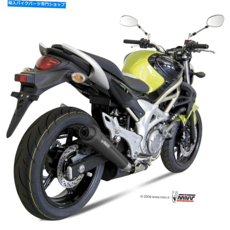 サイレンサー MIVVスーラミー650 2014 14排気デイパンドードイツスリッサンX-マーイングラック - オリジナルのタイトルを表示する Mivv スズキ グラデの画像
