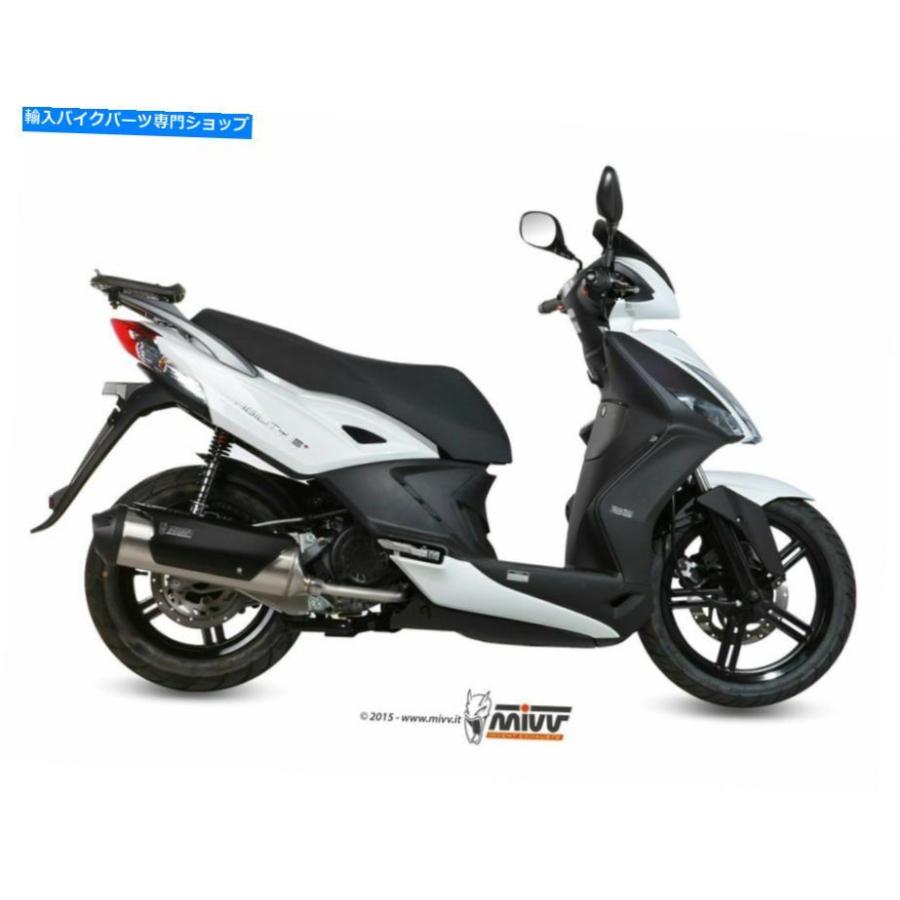サイレンサー 敏捷性125 2008 - 2012年度用途完全完全量1x1 MIVVアメンツのススカール - オリジナルのタイトルを表示 AGILITY 125 2008-2012年用 完全