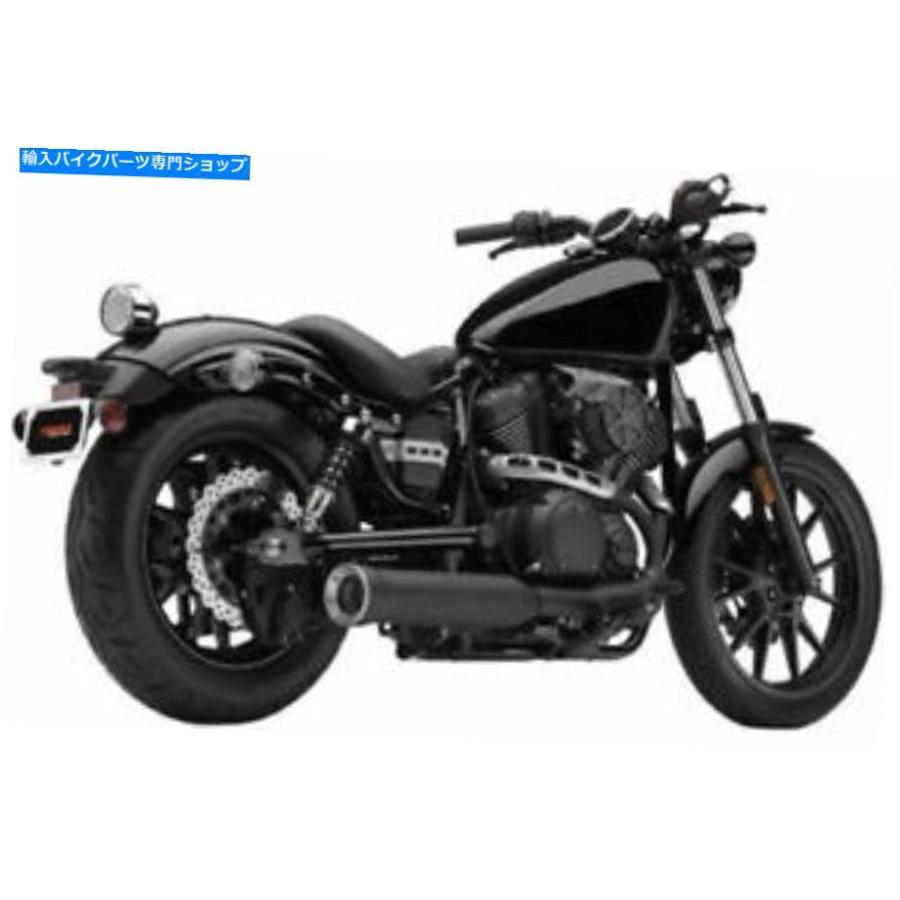サイレンサー コブラ*黒* 4スリップオンの排気/マフラーヤマハボルト2014-2015 2527B 08-7775 Cobra *Black* 4 Slip-On s Exhaust/Muffler Yamaha Bol