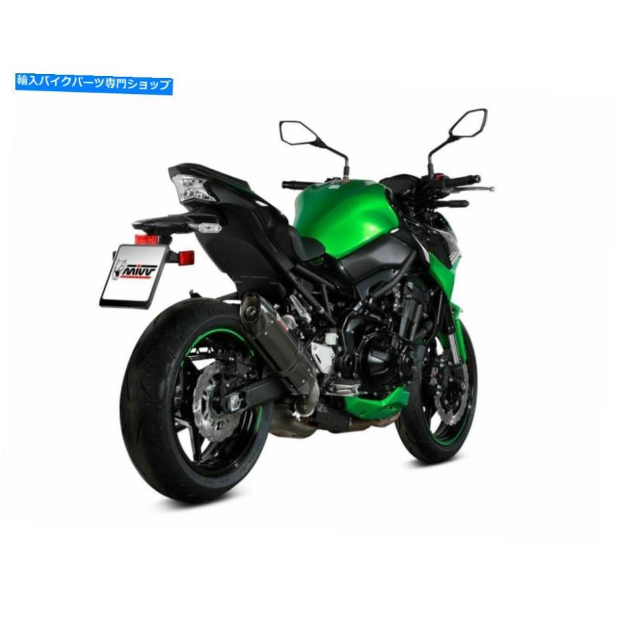 サイレンサー Z 900 2020用途MIVVデイビングスーラックスポーツスコール - オリジナルのタイトルを表示 Z 900 2020 用MIVV サイレンサー スオノ ブラの画像