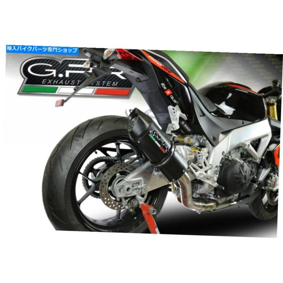 サイレンサー Aprilia Tuono v4 / RR 2017-2018 GPR排気シスリッサンデイビンダーフタロンロ - オリジナルのタイトルを表示 Aprilia Tuono V4/RR 2017