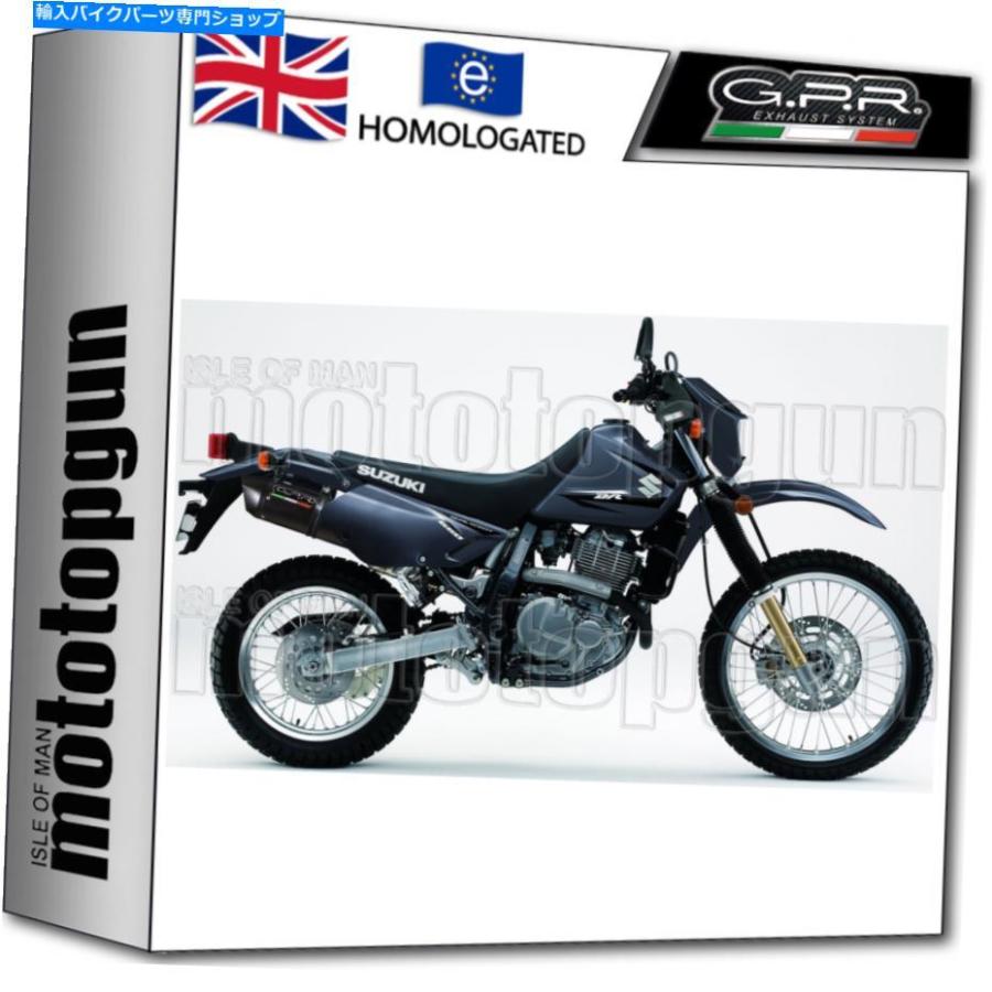 サイレンサー GPRエキゾーストホームFuroreブラスチスDR 650 2004 04 2005 2006 2007 07 07-オリジナルのタイトルを表示する GPR EXHAUST HOM FURORE