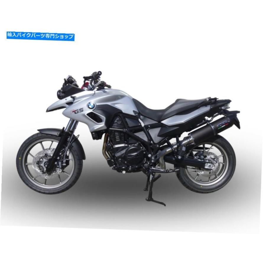 サイレンサー BMW F 700 GS 2013/14排気ログロGPRメストイタリア製 - オリジナルのタイトルを表示する BMW F 700 GS 2013/14 排気風ネロ GPR エキゾー
