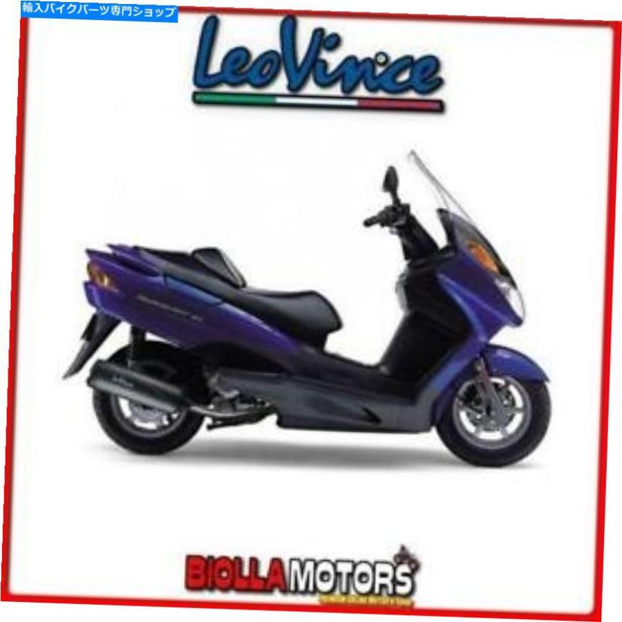 サイレンサー 3227BマフラーレヴィンススズキUH 150 Burgman 2006-グランウリスコイノックスダーク/イノックスダ 3227B MUFFLER LEOVINCE SUZUKI UH 1
