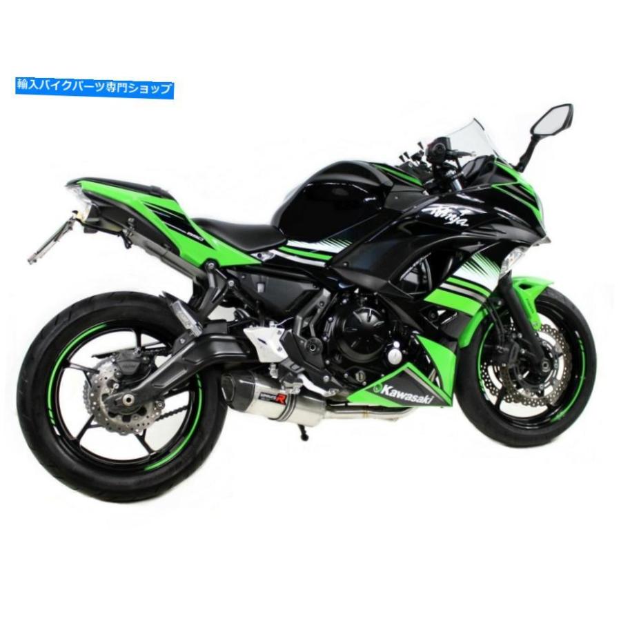 サイレンサー Ninja 650排気HP1カーボンドミネーターレーシングサイレンサーマフラー2017 2018 2019 NINJA 650 Exhaust HP1 Carbon Dominator Racingの画像