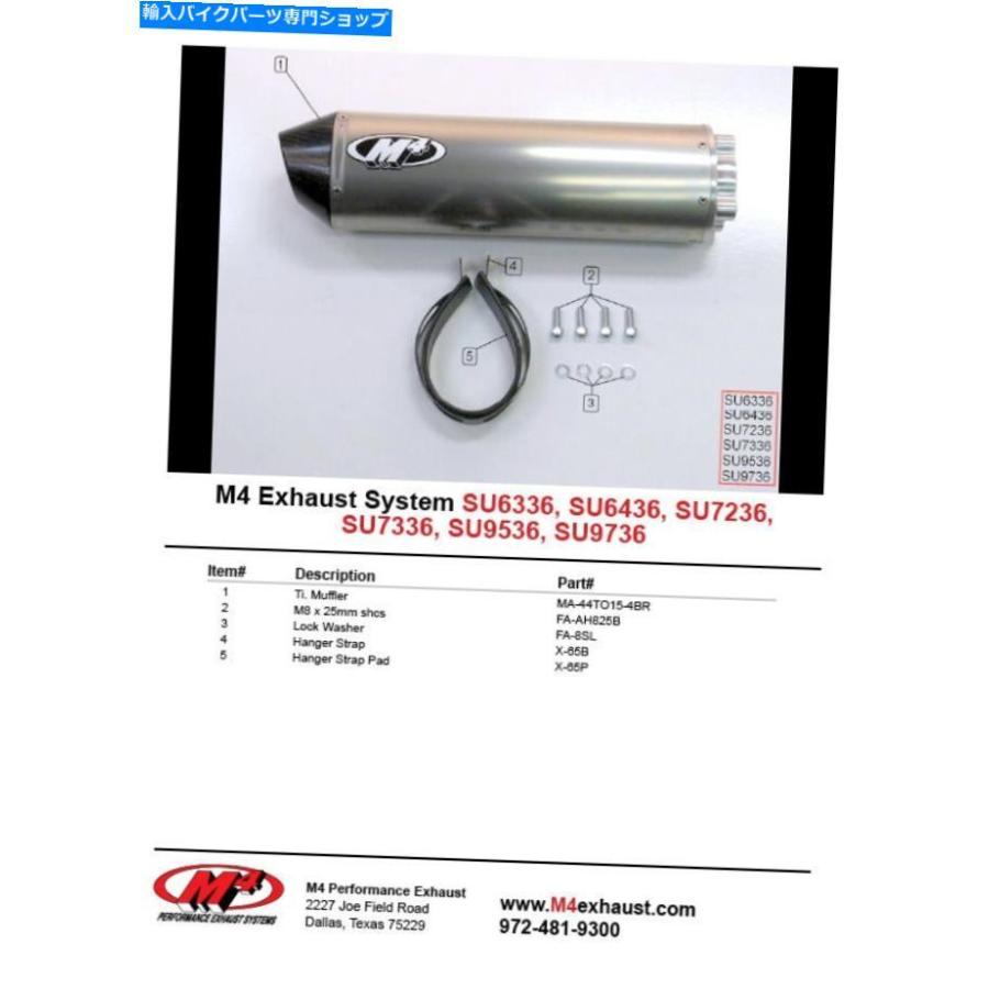 確認用 M4 Suzuki On GSX-R750 Exhaust Bolt GSXR - Black 0 GP STREET SLAYER