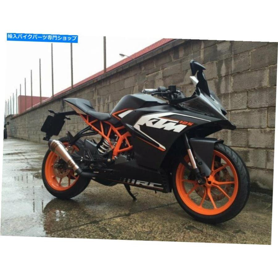 サイレンサー Endy←スリューンデイビングポンドオルガールローラリール商品KTM RC125 2014-2016用品 - オリジナルのタイトルを表示 Endy 排気 スリコ