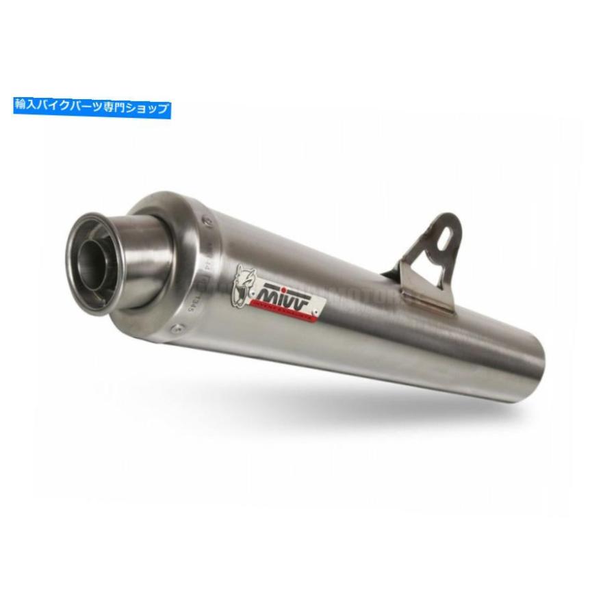 サイレンサー Suzuki SV 650 2013のためのMIVV排気マフラーXコーンステンレス鋼 Mivv Exhaust Muffler X-cone Stainless Steel for Suzuki Sv 650 201_1