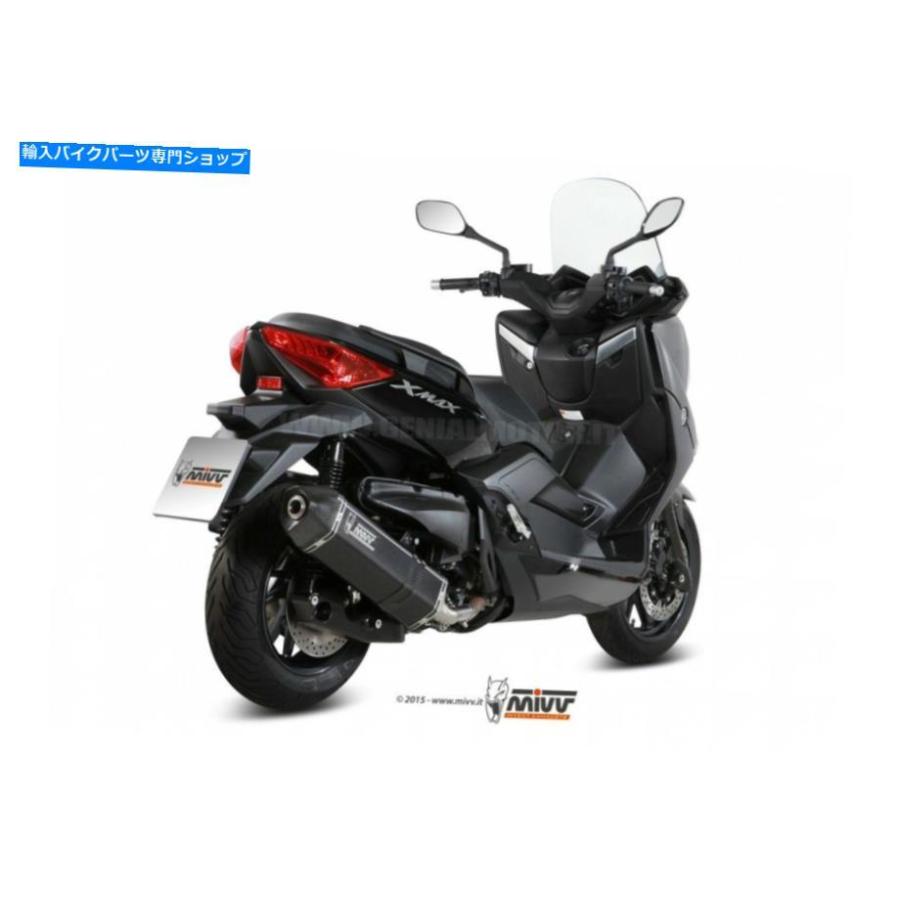サイレンサー ヤマハX-Max 400 2013> 2016年用途MIVVV排気カラースパートポッションブラススメル - オリジナルのタイトルを表示 ヤマハ X-Max 400 201の画像